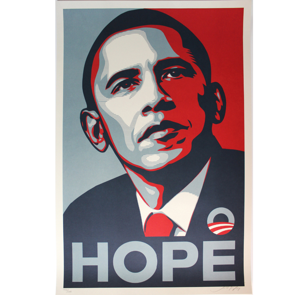 HOPE (Barack Obama) Edition of 600, 2008