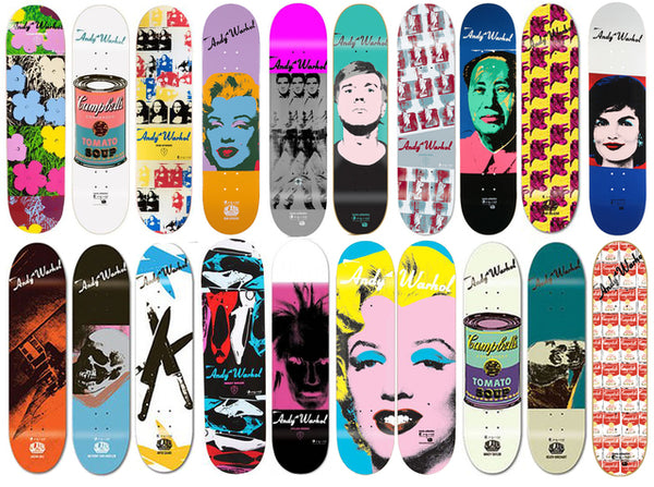 Coleção de 20 decks de skate, 2010-2015