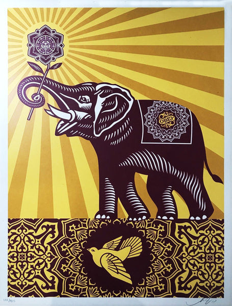 Elefante da Paz de Férias, 2015 